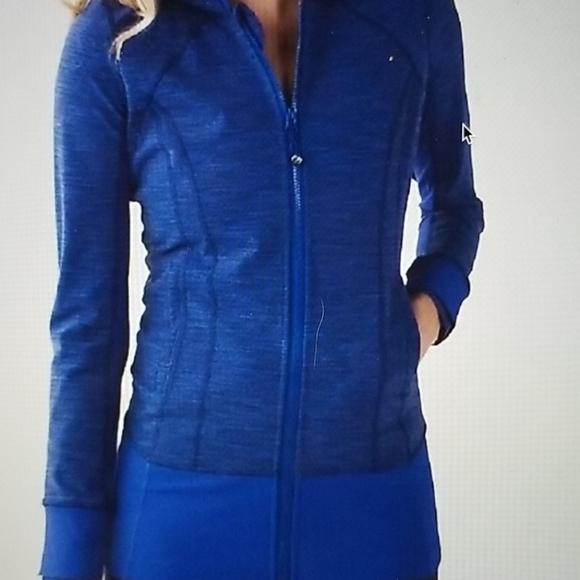 lululemon athletica Tops - Lululemon discntinued zip up discontinued hoodie